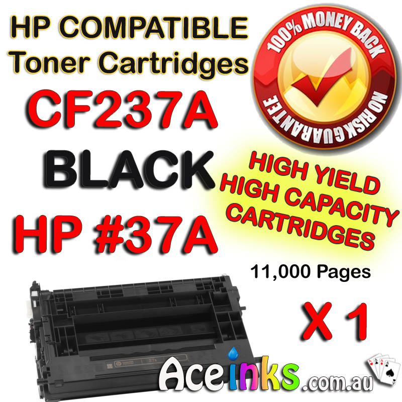 Compatible HP CF237A Black Toner #37A